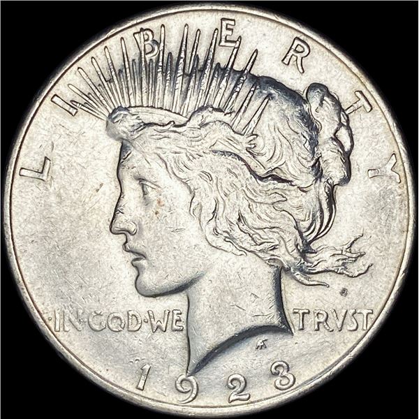 1923-D Silver Peace Dollar CLOSELY UNCIRCULATED