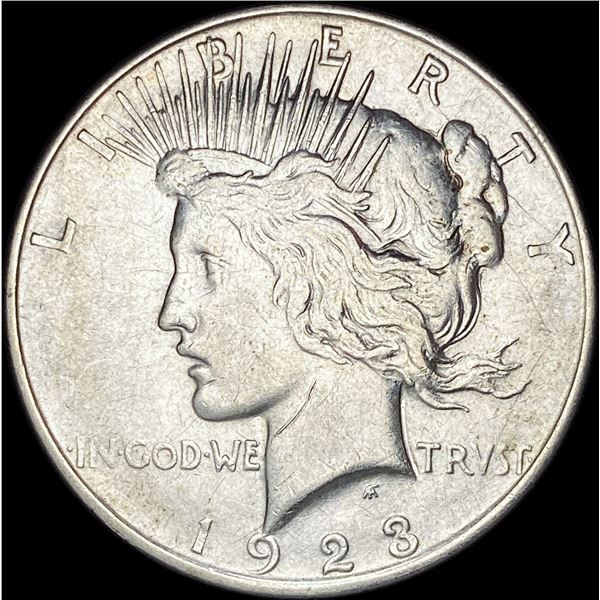 1923 Silver Peace Dollar CLOSELY UNCIRCULATED