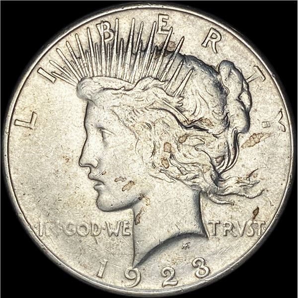 1923-S Silver Peace Dollar CLOSELY UNCIRCULATED