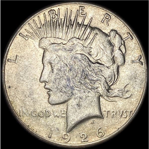 1926-S Silver Peace Dollar CLOSELY UNCIRCULATED