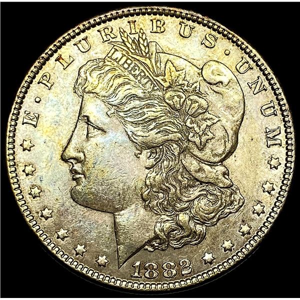 1882 Silver Morgan Dollar CHOICE AU