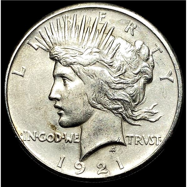 1921 Silver Peace Dollar CLOSELY UNCIRCULATED