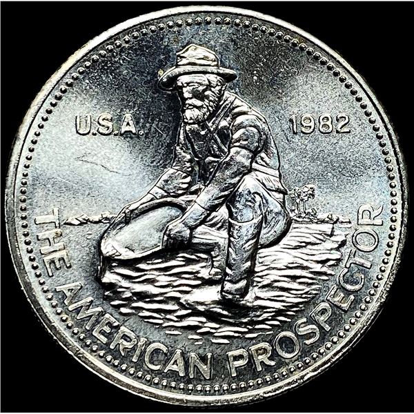 1982 Engelhard 1 oz Silver Round UNCIRCULATED