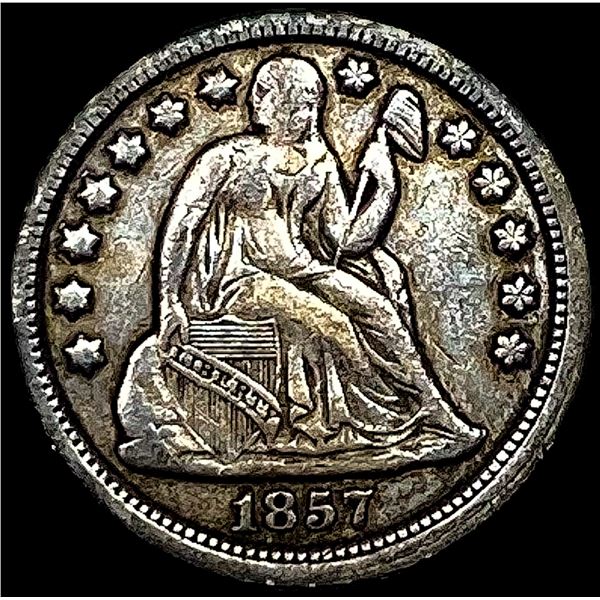 1857 Seated Liberty Dime HIGH GRADE