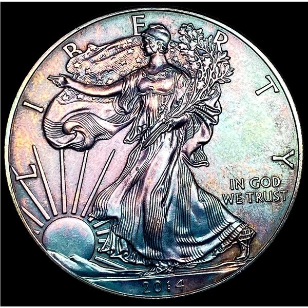 2014 1 oz Silver American Eagle $1 SUPERB GEM BU