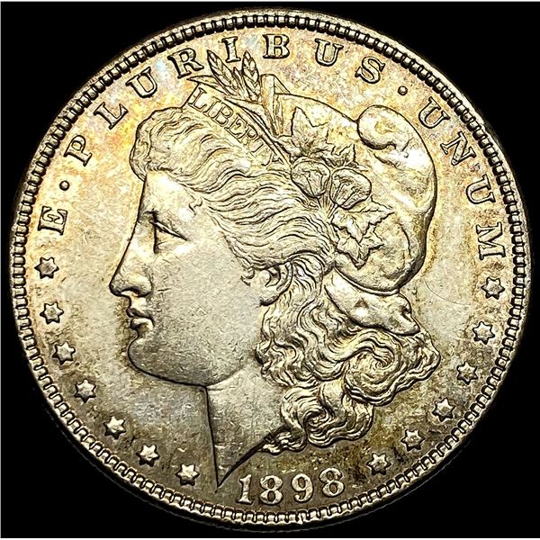 1898 Morgan Silver Dollar CLOSELY UNCIRCULATED