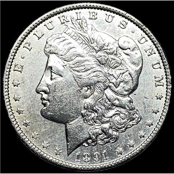 1891 Morgan Silver Dollar UNCIRCULATED