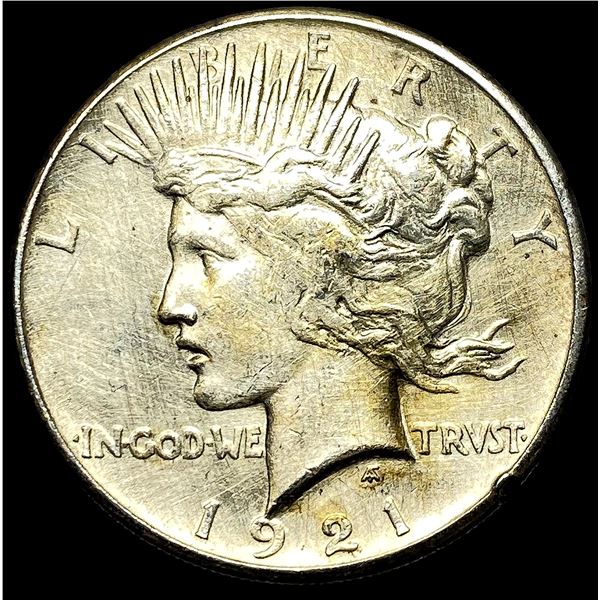 1921 Silver Peace Dollar CLOSELY UNCIRCULATED