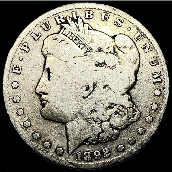 1892-S Silver Morgan Dollar NICELY CIRCULATED