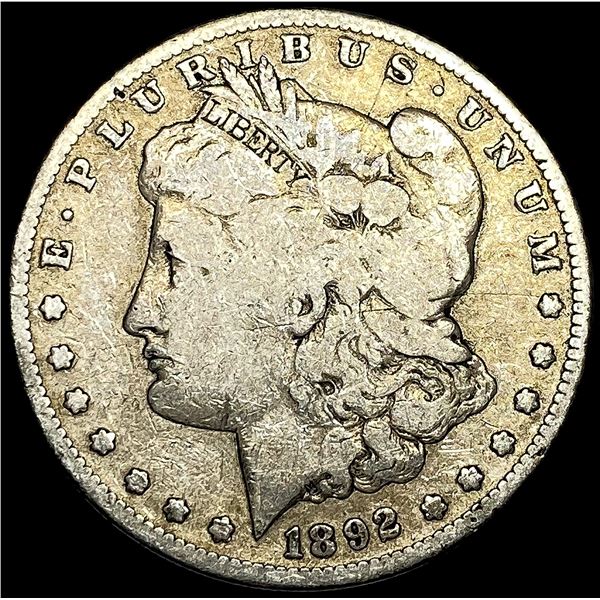 1892-S Silver Morgan Dollar NICELY CIRCULATED
