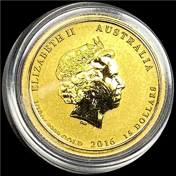 2016 Gold Australia $15 Victory in the Pacific GEM PROOF