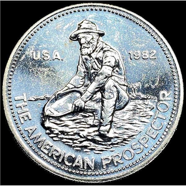1982 Engelhard 1 oz Silver Round UNCIRCULATED