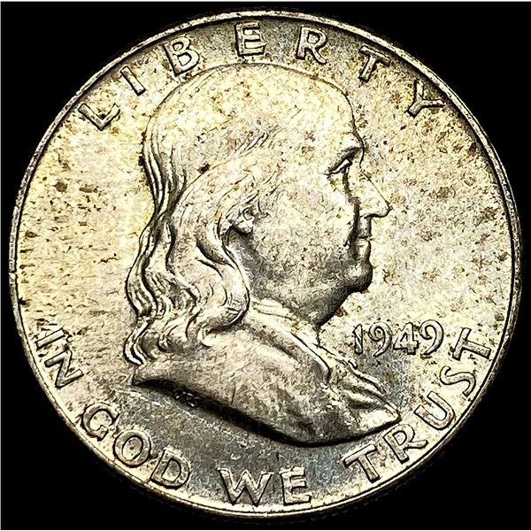 1949-D Silver Half Dollar Franklin UNCIRCULATED