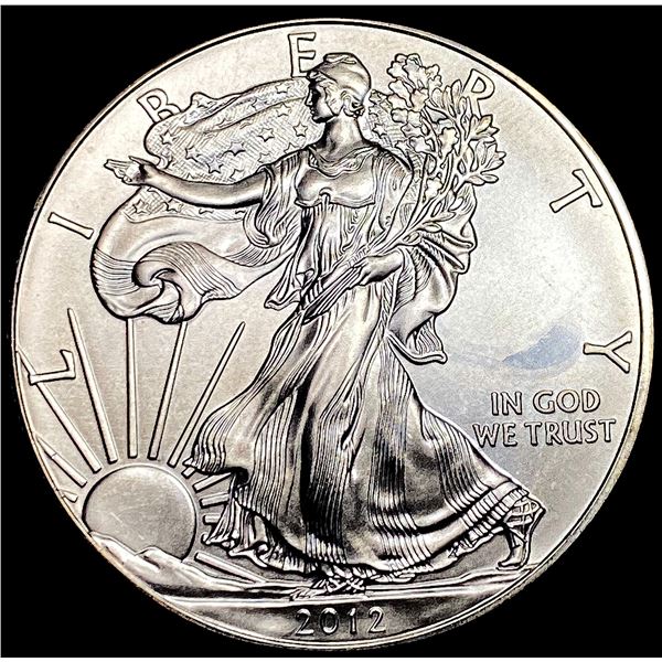 2012 1 oz Silver American Eagle $1 SUPERB GEM BU