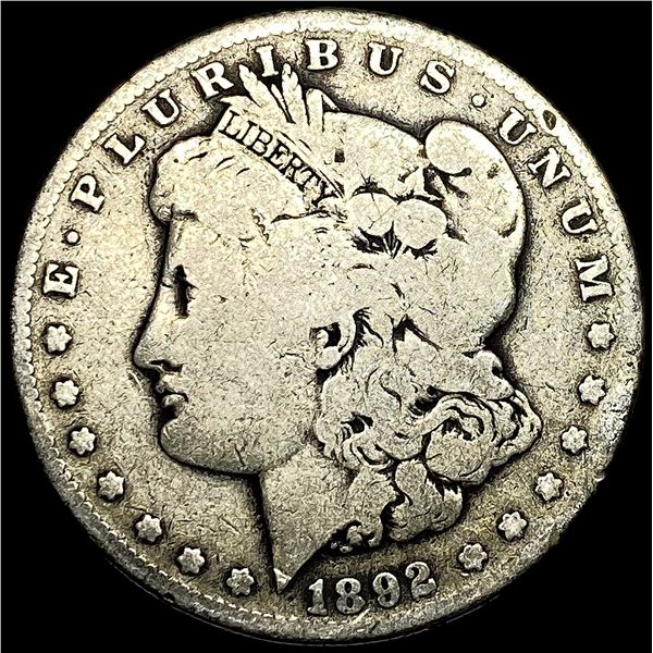 1892-S Silver Morgan Dollar NICELY CIRCULATED