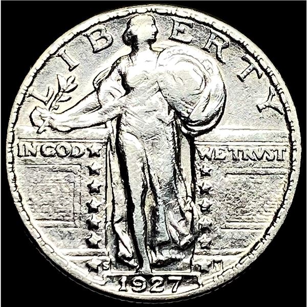 1927-S Silver Standing Liberty Quarter CLOSELY UNCIRCULATED