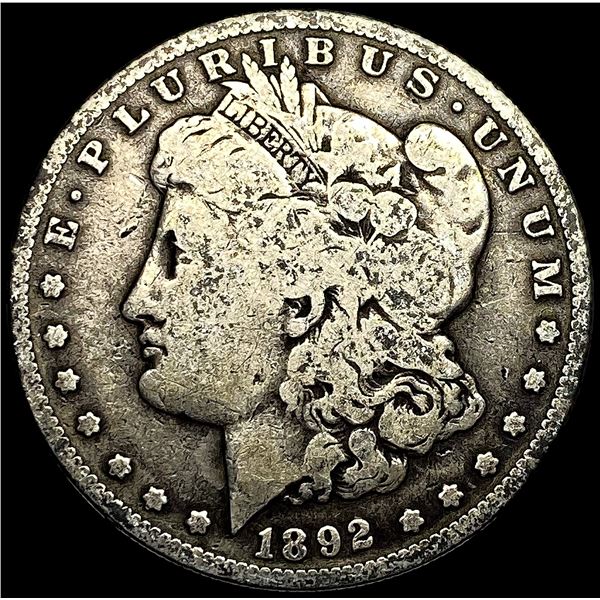 1892-S Silver Morgan Dollar NICELY CIRCULATED