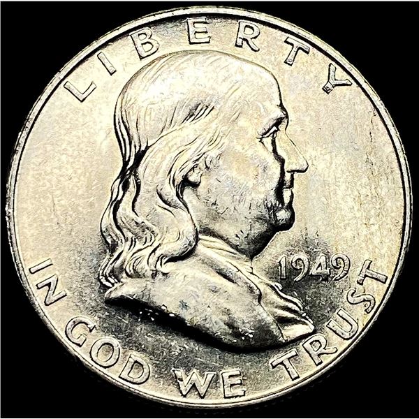 1949-D Silver Half Dollar Franklin UNCIRCULATED