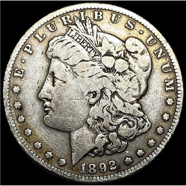 1892-S Silver Morgan Dollar NICELY CIRCULATED