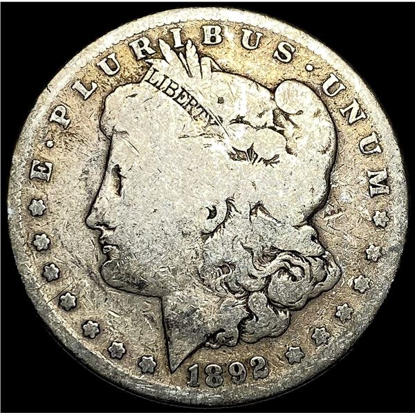 1892 Silver Morgan Dollar NICELY CIRCULATED
