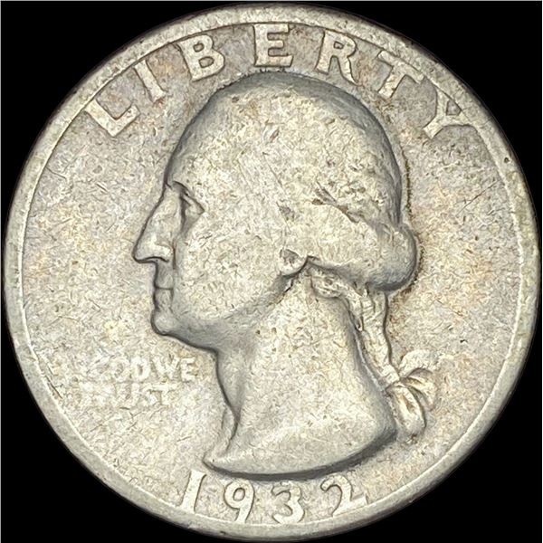 1932-D Silver Washington Quarter NICELY CIRCULATED