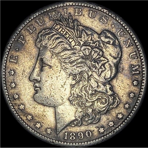 1890-S Silver Morgan Dollar CLOSELY UNCIRCULATED