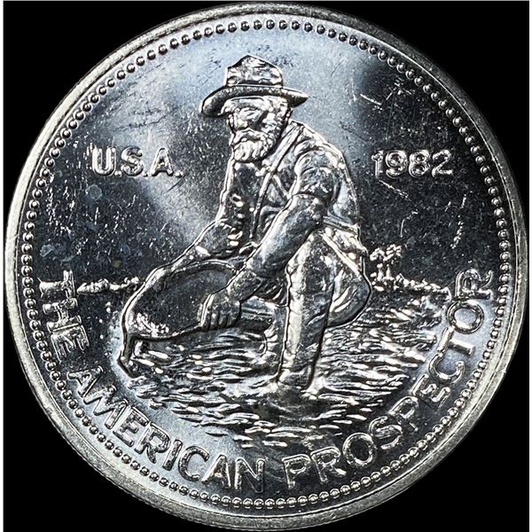 1982 Engelhard 1 oz Silver Round UNCIRCULATED