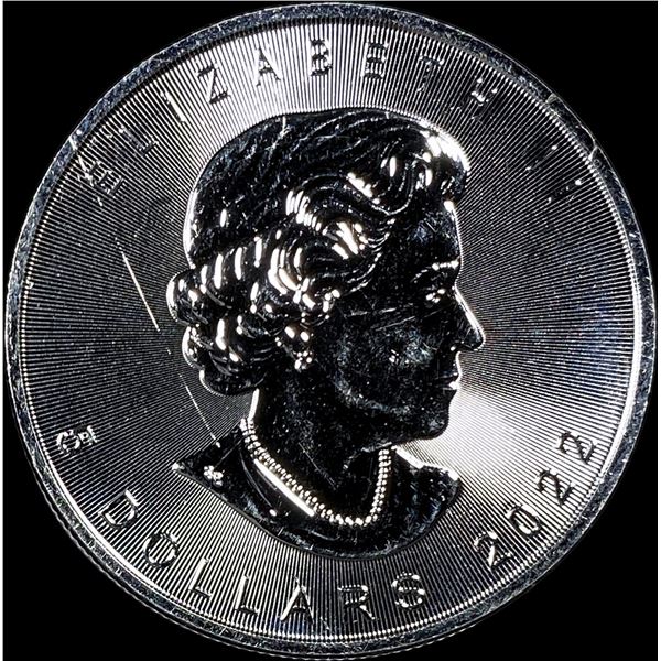 2023 Silver 1 oz Canadian Maple Leaf SUPERB GEM BU