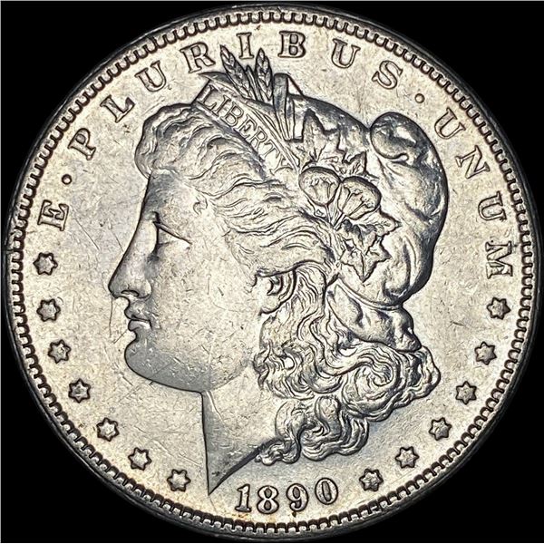 1890-S Silver Morgan Dollar CLOSELY UNCIRCULATED