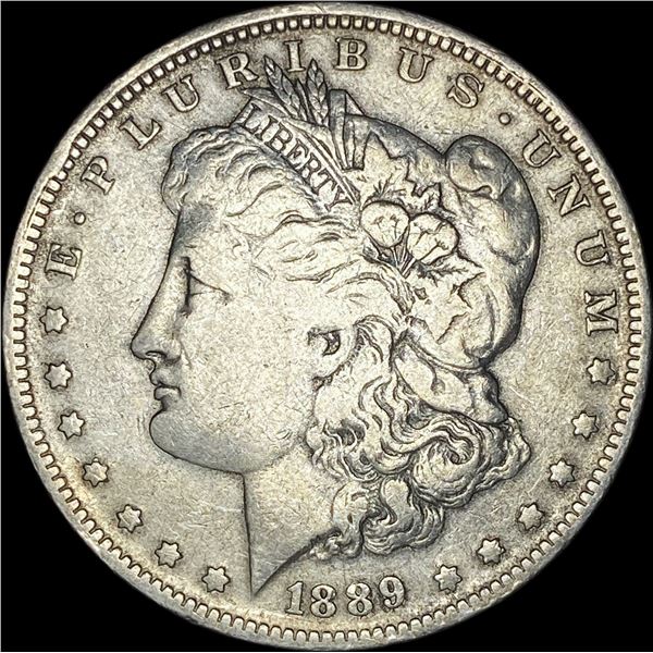1889-S Silver Morgan Dollar CLOSELY UNCIRCULATED