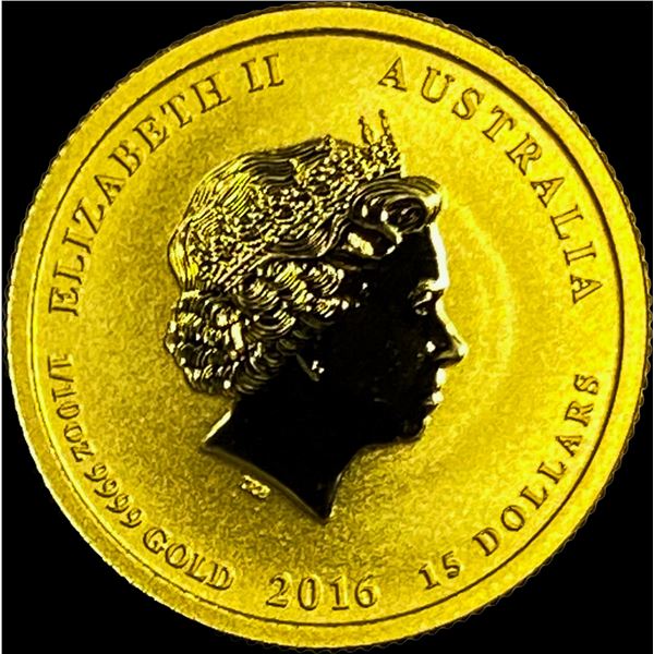 2016 Gold 1/10 oz Australia $15 Victory in the Pacific GEM PROOF