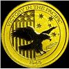 Image 2 : 2016 Gold 1/10 oz Australia $15 Victory in the Pacific GEM PROOF