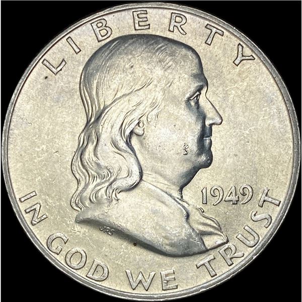 1949-D Silver Half Dollar Franklin UNCIRCULATED