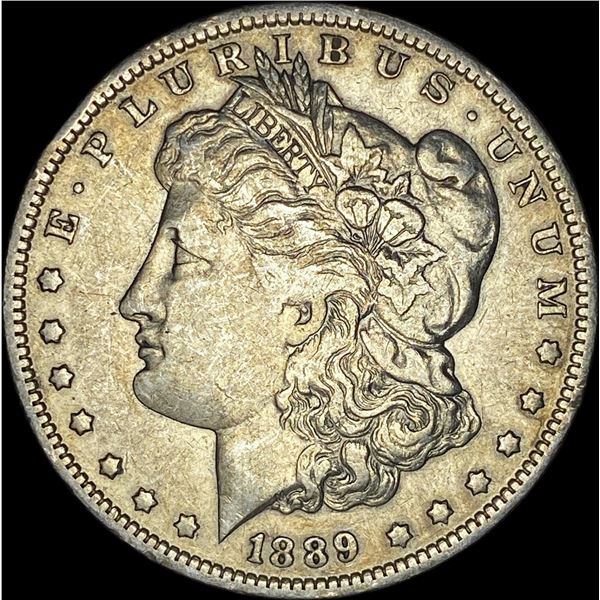 1889 Morgan Silver Dollar CLOSELY UNCIRCULATED