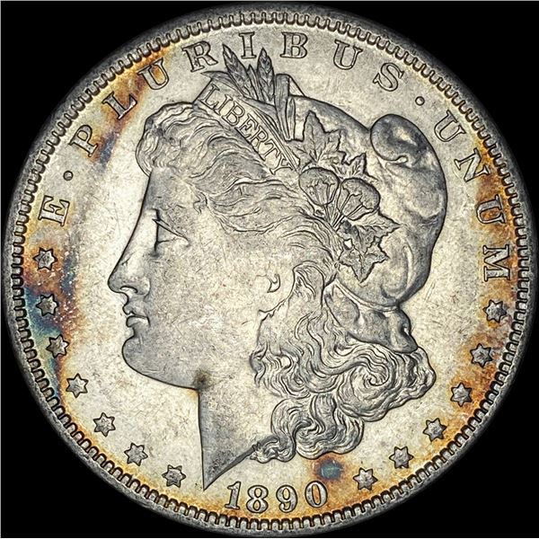 1890 Morgan Silver Dollar CLOSELY UNCIRCULATED