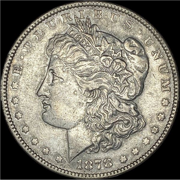 1878-S Silver Morgan Dollar NEARLY UNCIRCULATED