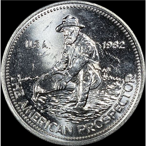 1982 Engelhard 1 oz Silver Round UNCIRCULATED