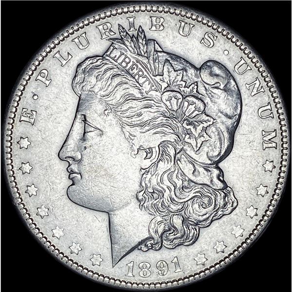 1891 Silver Morgan Dollar UNCIRCULATED