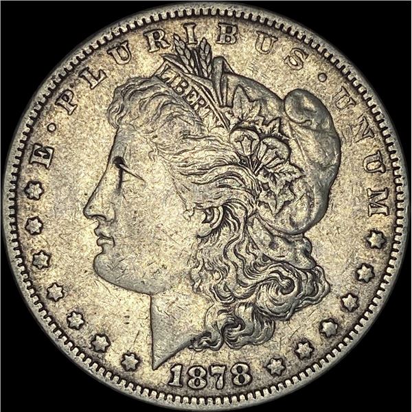 1878-S Silver Morgan Dollar NEARLY UNCIRCULATED
