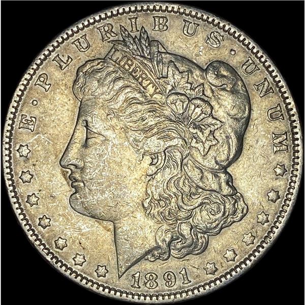 1891 Silver Morgan Dollar UNCIRCULATED