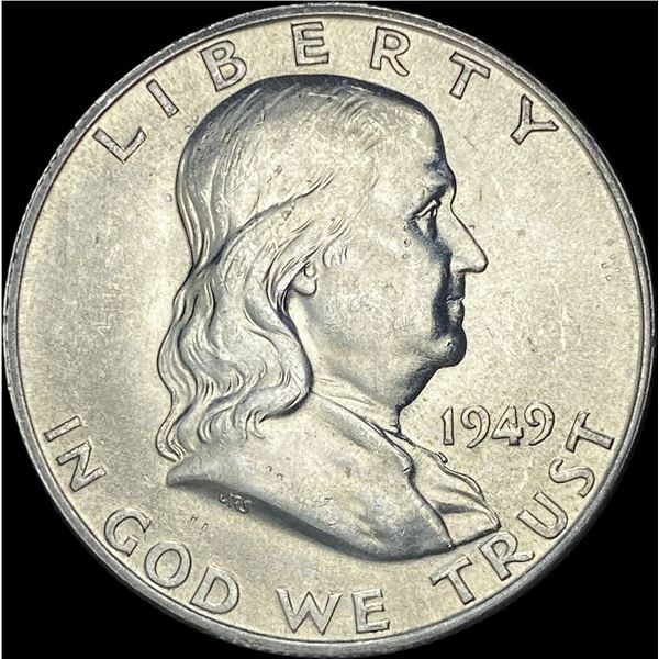 1949-D Silver Half Dollar Franklin UNCIRCULATED