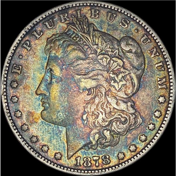1878 Silver Morgan Dollar NEARLY UNCIRCULATED