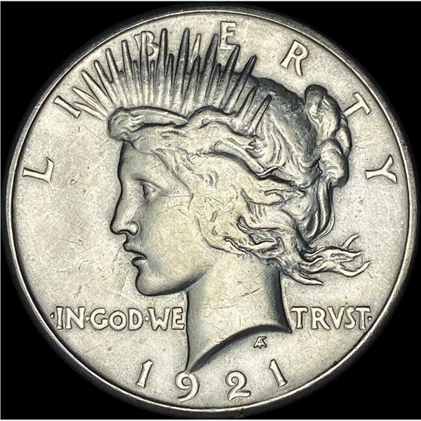 1921 Silver Peace Dollar CLOSELY UNCIRCULATED