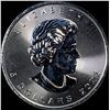 Image 1 : 2023 Silver 5 Dollars Canada Maple Leaf SUPERB GEM BU