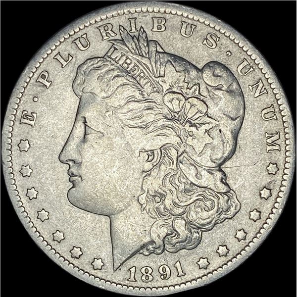 1891-O Silver Morgan Dollar CLOSELY UNCIRCULATED