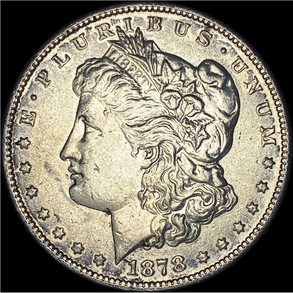 1878-S Silver Morgan Dollar CLOSELY UNCIRCULATED