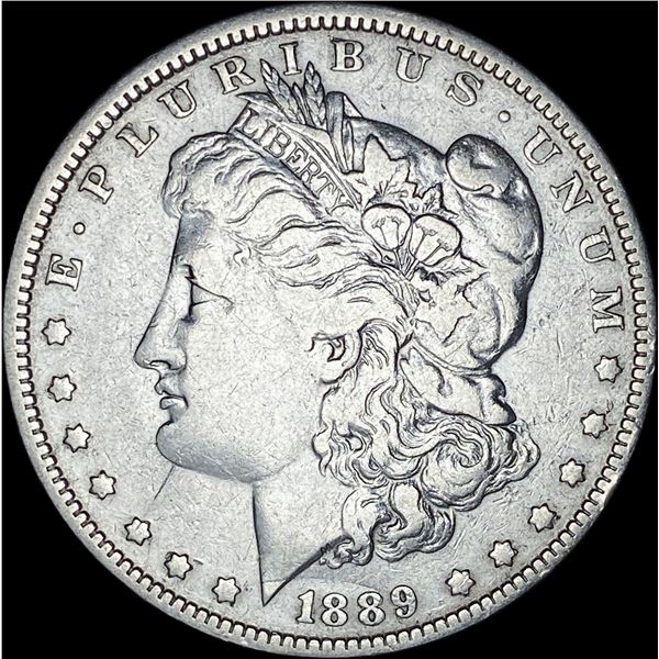 1889 Silver Morgan Dollar CLOSELY UNCIRCULATED