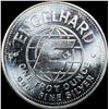 Image 2 : 1982 Silver Engelhard Prospector Round UNCIRCULATED