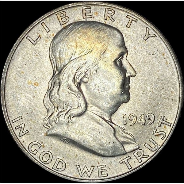 1949-D Silver Half Dollar Franklin UNCIRCULATED