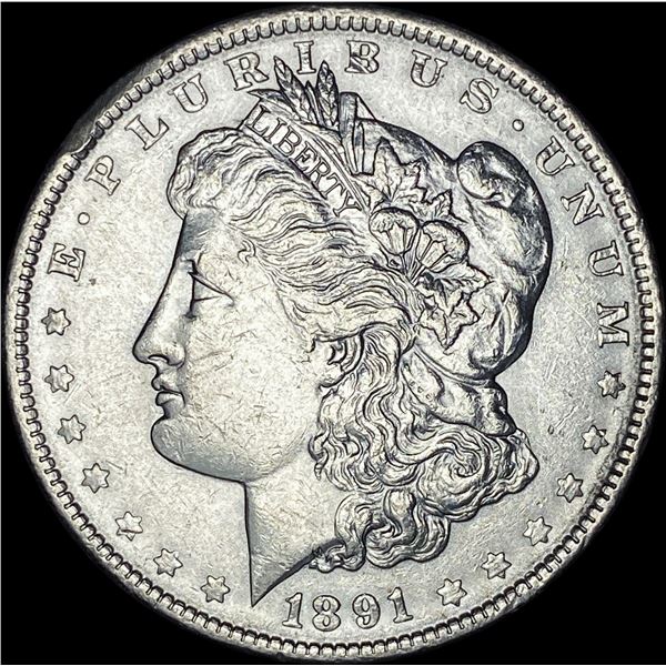 1891-CC Silver Morgan Dollar UNCIRCULATED